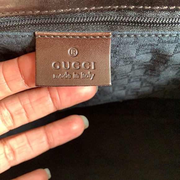 🤎🤍🤎💋Beautiful Authentic Gucci Satchel 👜🤎🤍🤎 - Picture 9 of 14